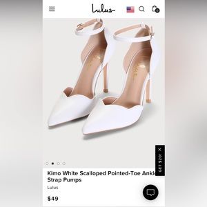 Scalloped Pointed Toe Pumps